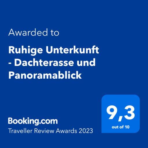 Ruhige Unterkunft - Dachterasse Und Panoramablick Warstein Luaran gambar