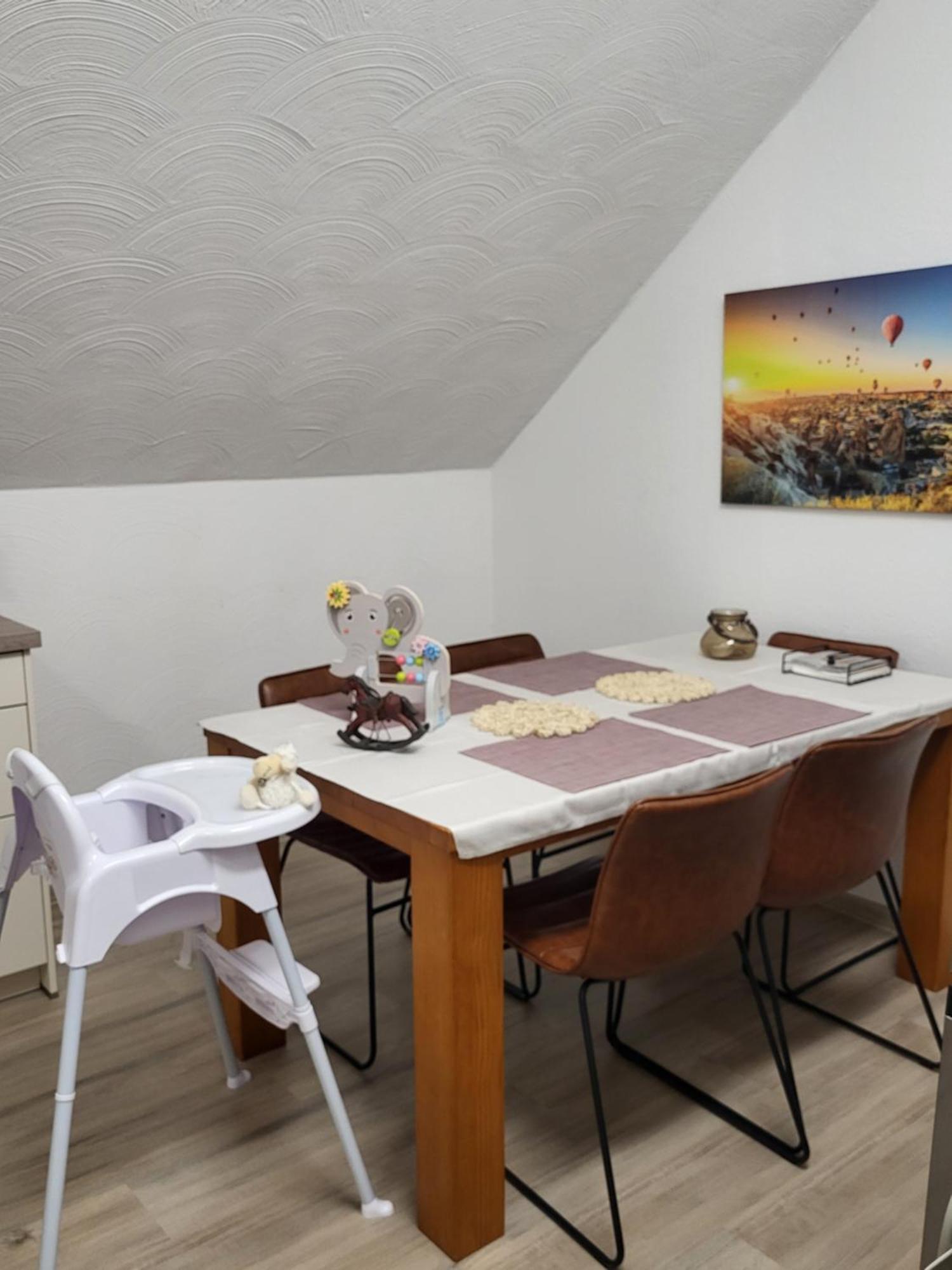 Ruhige Unterkunft - Dachterasse Und Panoramablick Warstein Luaran gambar
