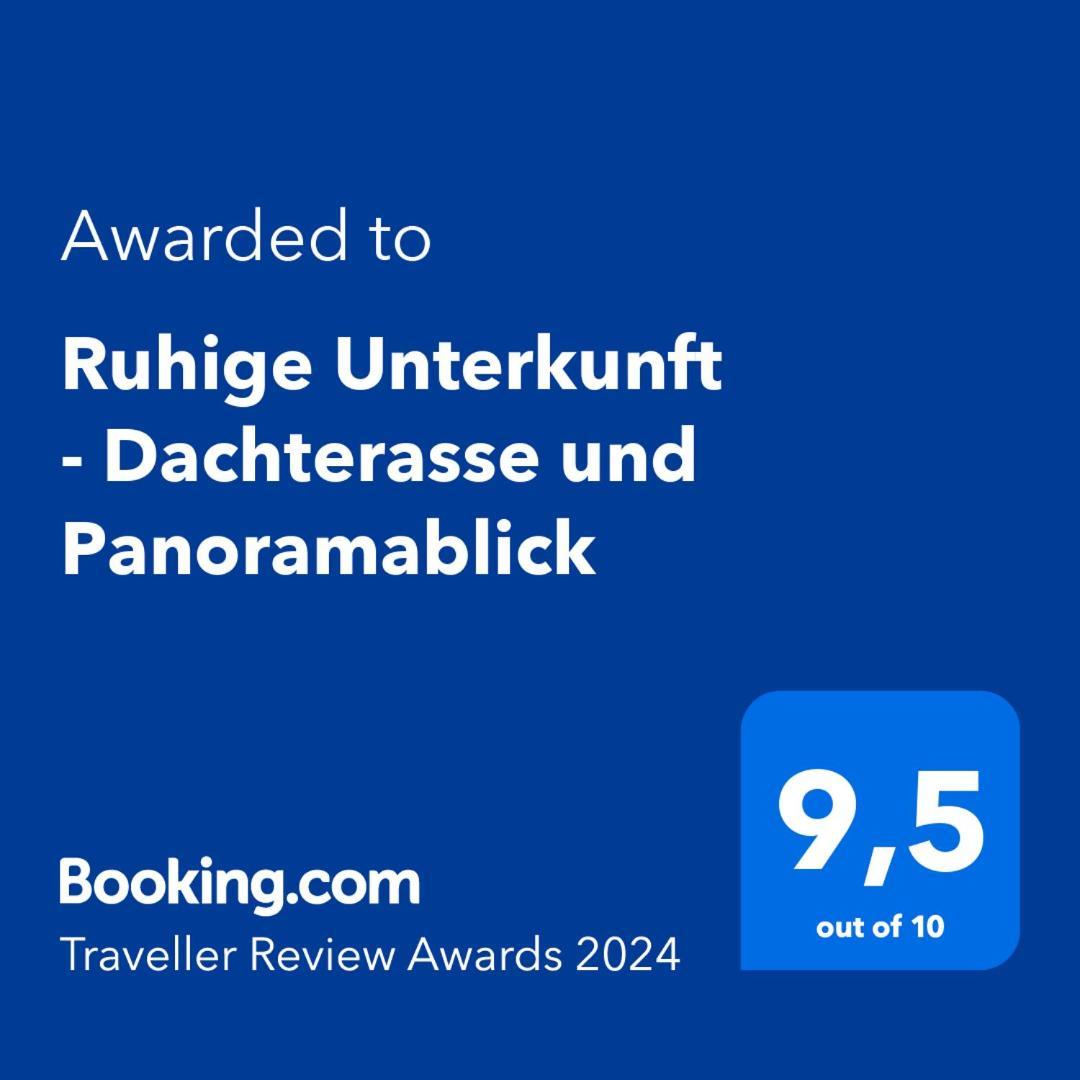 Ruhige Unterkunft - Dachterasse Und Panoramablick Warstein Luaran gambar